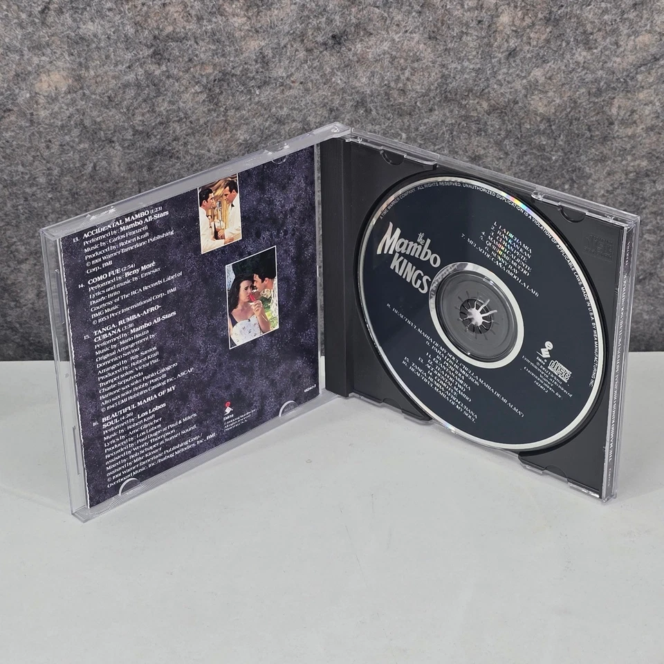 The Mambo Kings Original Soundtrack CD ft. Tito Puente Linda Ronstadt Los Lobos - Image 3 of 4