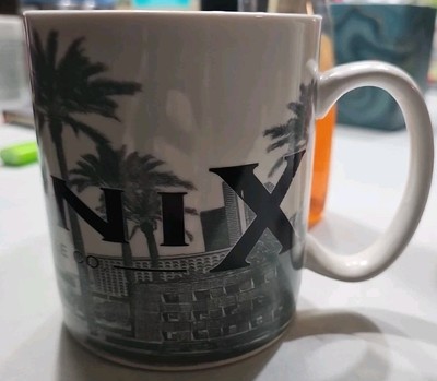 Starbucks Phoenix Coffee Mug Barista Skyline Series Valley of the Sun 2002