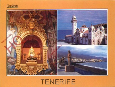 AK>>>Teneriffa, Basilica De Ntra. Sra. La Virgen De Candelaria (Multiview)