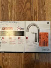 Delta Greydon 25860LFSP - 4  Centerset Bathroom Faucet - Brushed Nickel Finish