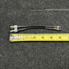 High Density HD-BNC Male to BNC Female HD-SDI 1/2 Ft Cable with Belden Lot Of 2