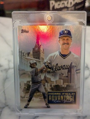 2024 Topps Legendary Home Field Advantage RONIN YOUNT SSP # LHA-12 Milwaukee HoF