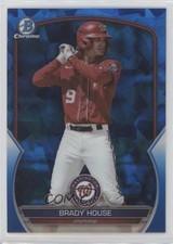 2023 Bowman Chrome Draft Sapphire Edition Brady House #BDC-77 1d9q