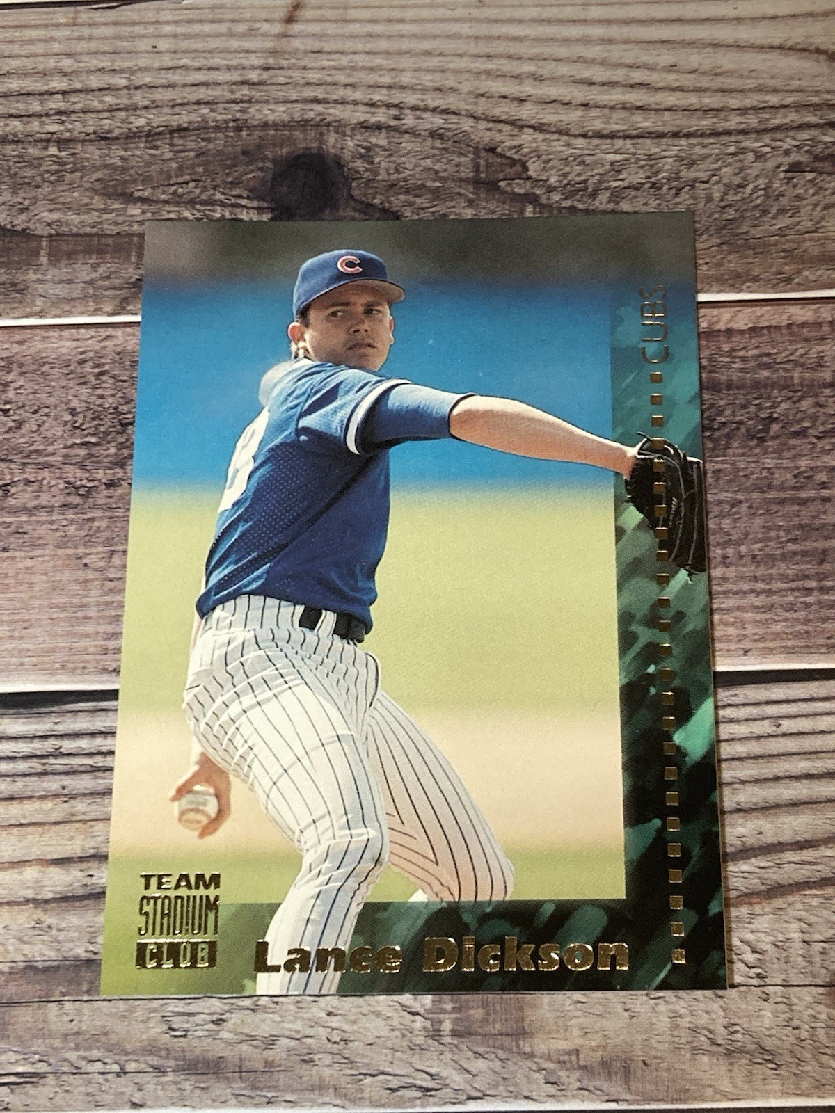 Chicago Cubs 1994 Stadium Club Team #352 Lance Dickson Baseball Card