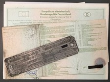 GM Opel Ascona B 2.0 SR  Oldtimer 1979 1956 ccm 100 PS TSN 527 Abmeldung 06/11