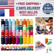 72Pcs Sewing Thread Kit - 36 Colors 500 Yards...