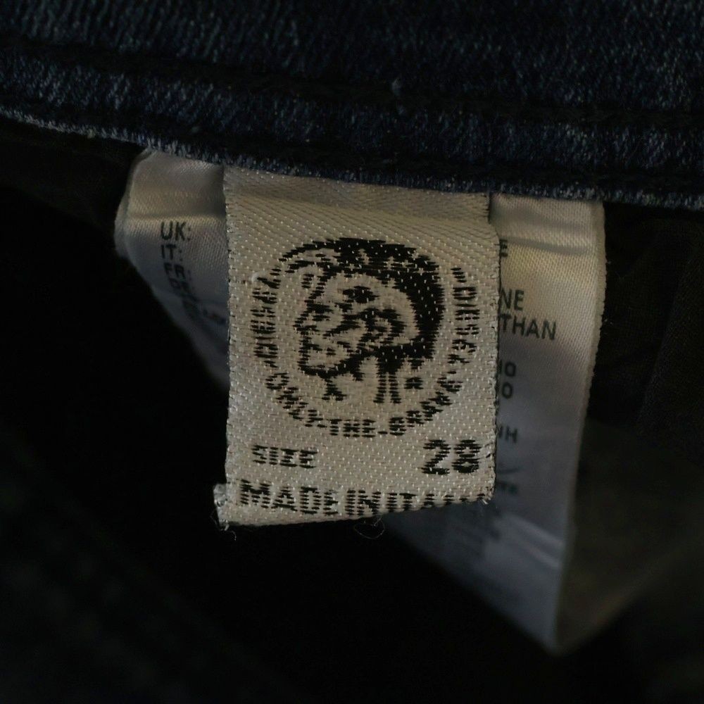 DIESEL Damage Process Button Fly Patch Side Tape … - image 6