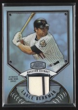 2007 BOWMAN STERLING LANCE BERKMAN REFRACTOR 140/199 JERSEY