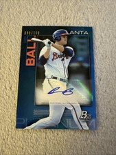 2020 Bowman Platinum #TOP82 Bryce Ball (RC)  Autograph Atlanta Braves 90/150