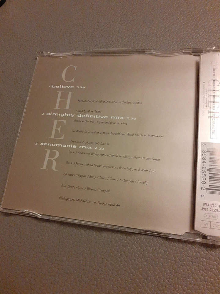CD Maxi Single Cher - Believe - Bild 4 von 4