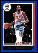 Kevin Durant 2021-22 Hoops #87 Nets Insert ? Parallel ? SEE SCAN! FREE SHIPPING