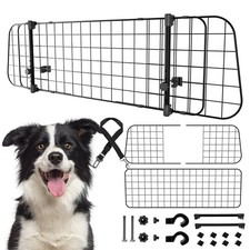 Hundegitter-Auto schwarz Gepäckraumgitter Gitter Verstellbar Schutz Universal
