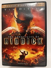 Universal Studios The Chronicles of Riddick Unrated Director's Cut DVD Vin Dies  