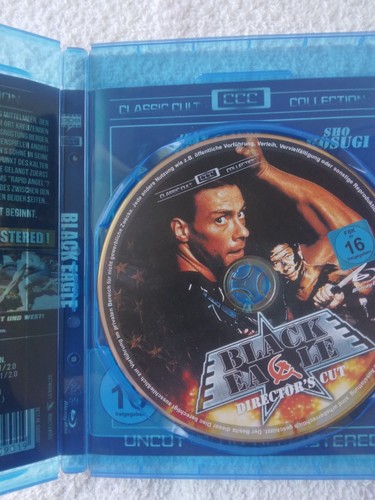 Black Eagle Director's Cut Blu Ray region free rare HTF OOP - Picture 3 of 3