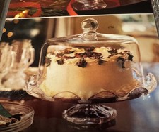 Princess House Heritage Deluxe Cake Plate ONLY #076 Pedestal Cake Stand