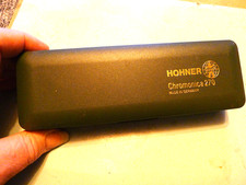 Hohner Chromonica 270 Cased  Unused 6.25 Inch Long  Harmonica... 24 Hole Plays C