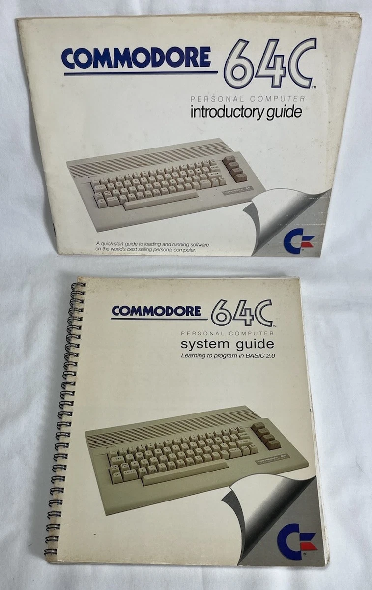Commodore Vintage Computer User Manuals for sale - eBay