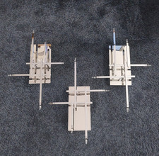 INSPIRE TRIS  APPLIQUE DA PARETE LAMPADE VINTAGE DESIGN IN METALLO CROMATO