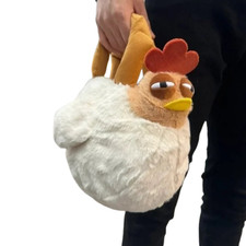 Funny Hen Plush Handbag