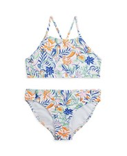 Polo Ralph Lauren Big Girls Tropical-Print Two-Piece Swimsuit - Sea Creature Tro
