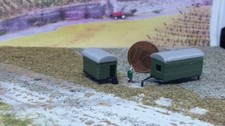 1315 - 2 Schäferwagen / Bauwagen für Spurweite Z, 1:220, verschieden Farben