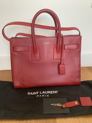 small sac de jour leather satchel