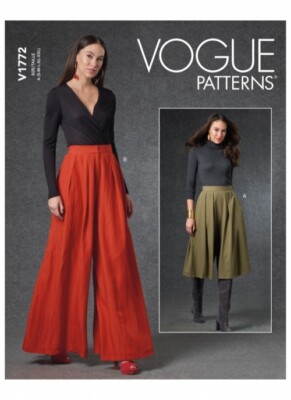 Vogue Schnittmuster 1772 Damen A (S-M-L-XL-XXL)