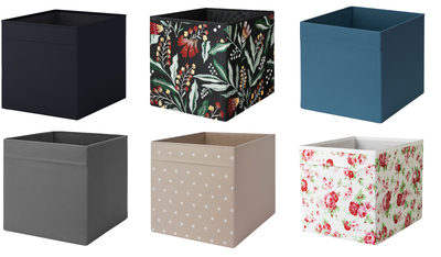 1 IKEA Storage Boxes Drona Magazine Kallax Shelving Shelf Box 48 HOUR