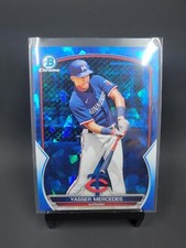 YASSER MERCEDES 2023 Bowman Chrome 🔵 Sapphire Refractor #BCP-99