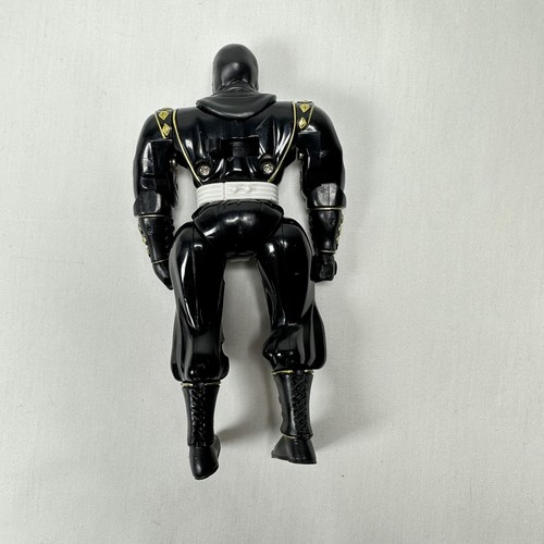 Mighty Morphin Power Rangers - One-Two Punch Black Ninja Ranger (1995) Bandai 5” - Picture 3 of 3