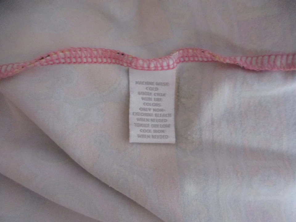 Charter Club Women's Top Size M Short Sleeve Multicolored Round Neck - Image 4 of 4