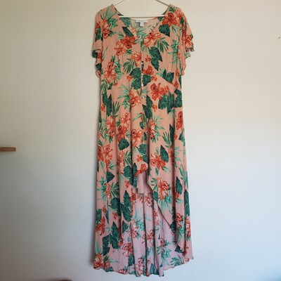 forever 21 button front dress