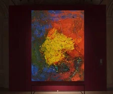 Mark Little original￼ painting,60”x48”Acrylic,Abstract, Modern,Extra Large XL