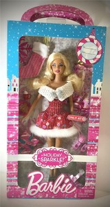 holiday barbie 2018 target