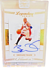 2019-20 DWYANE WADE PANINI FLAWLESS LEGENDARY SCRIPTS AUTO /10 GOLD SEALED