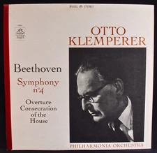 BEETHOVEN~Symphony No. 4~Otto Klemperer~The Philharmonic Orchestra~ANGEL #S35661