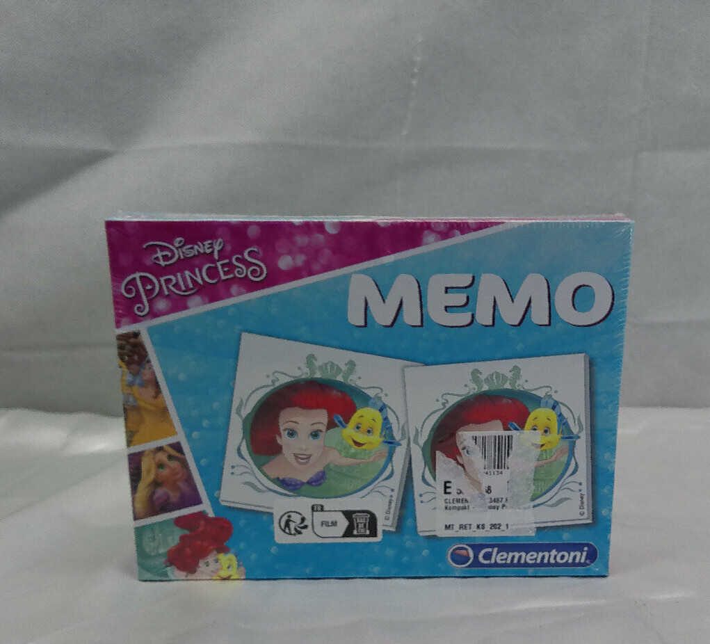 Clementoni 13487 Memo Kompakt - Disney Princess - Bild 2