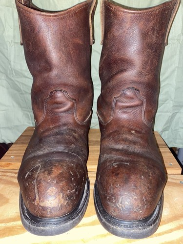 Red Wing Pecos Boots Steel Toe Size 11 EE