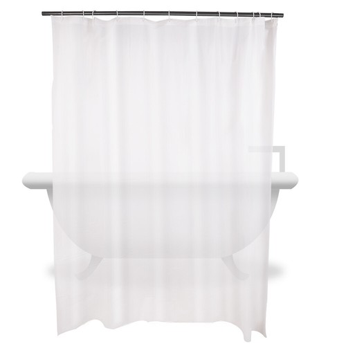 Extra Large Shower Curtain Waterproof Privacy Bathroom Curtain Mildew