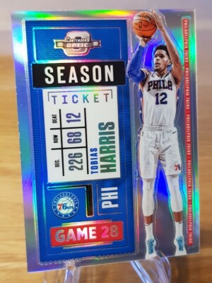 2020-21 Panini Contenders Optic - Tobias Harris - #70 - Silver