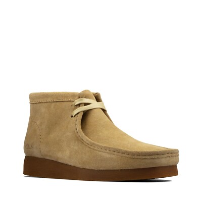 靴 Clarks wallabee boot maple suede Clarks Men's Classic Wallabee Suede Lace Up Boot | Simons Shoes