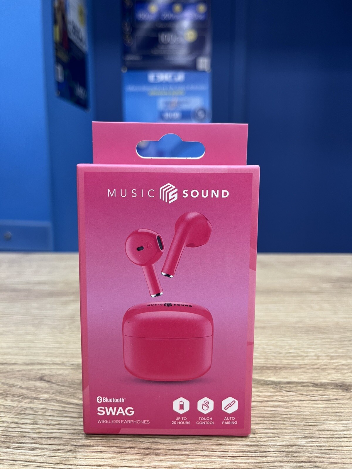 AURICOLARI BLUETOOTH TWS MUSIC SOUND SWAG (CELLULAR LINE) PINK