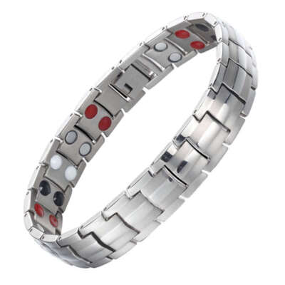 Stunning Magnetic Bracelet Men Women Renew Balance Energy Arthritis Pain Relief 