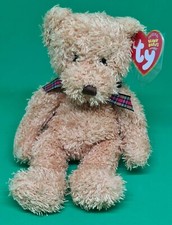 HUNTLEY the bear ~ TY Beanie Babies ~ MWMT ~ In Hand In Oz ~ HTF ~ Retired