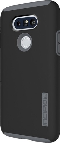 Incipio 12 Ft Drop Tested DUALPRO Case for LG G5 - BLACK / Charcoal - Zdjęcie 4 z 4