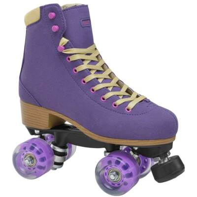 Roces Piper Purple Quad Skates Womens 6.0 NEW