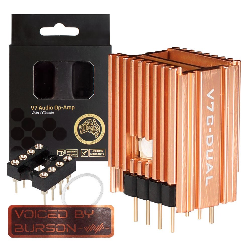 Burson Audio V7 Classic Dual Opamp DIP8 Fully Discrete Class A V7C