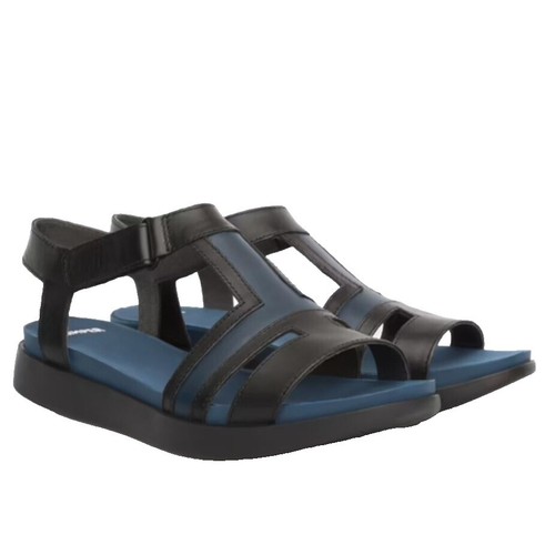 Camper ORUGA UP - Sandalen met plateauzool - dark gray/donkergrijs Camper ORUGA UP - Sandalen met plateauzool - dark gray/donkergrijs
