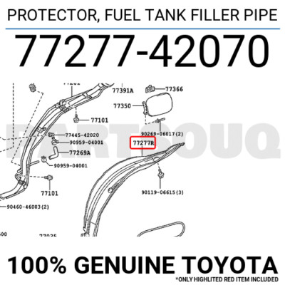 Toyota 77277 42070