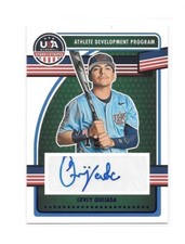 2023 ERVEY QUIJADA Panini USA Stars & Stripes Blue Foil AUTO Autograph